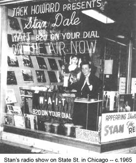 Stan's radio show, live on Chicago's State Street